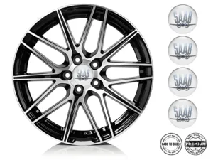Saab Gewölbte Sticker Individuell Stellar Momentum Wave